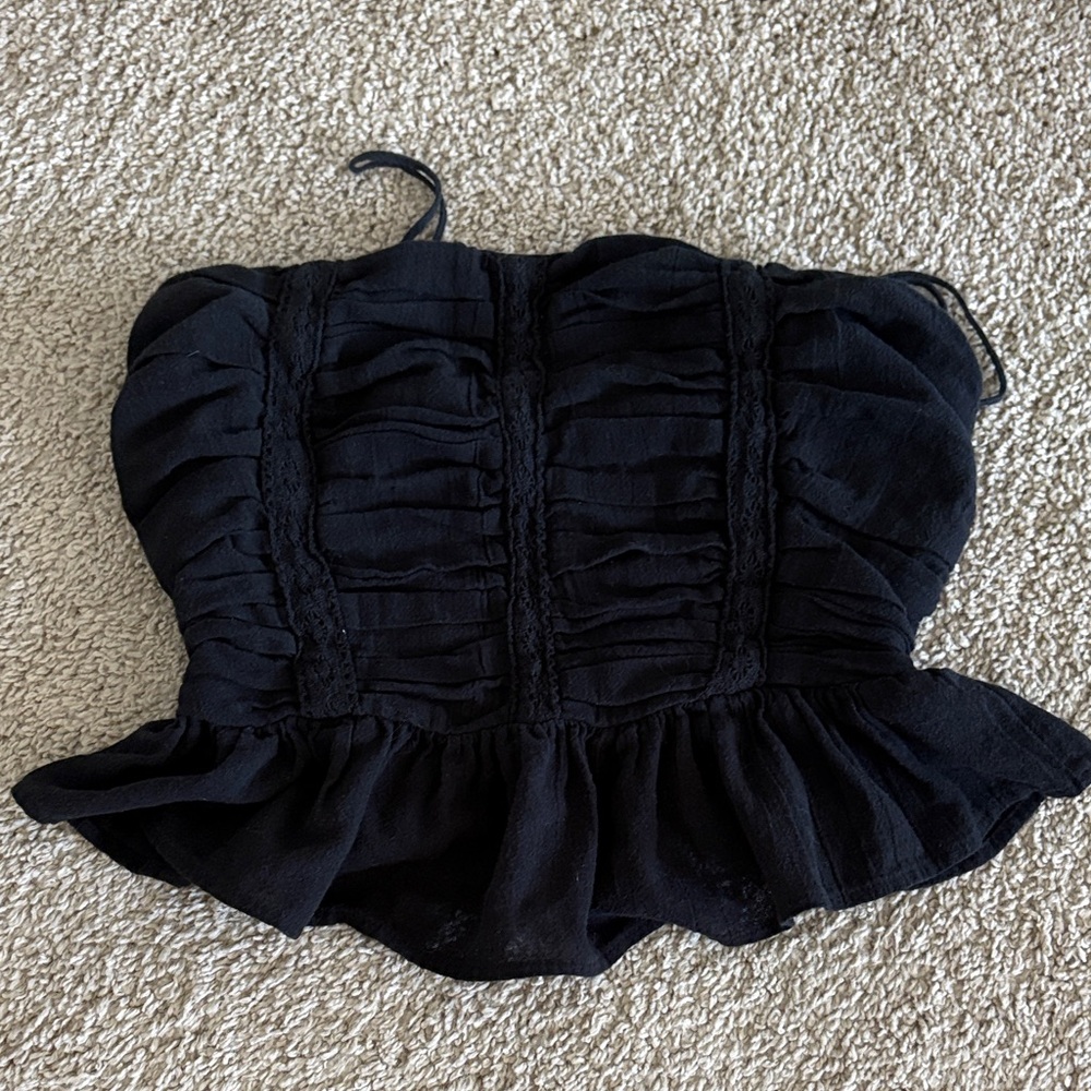 Free people Ruffle Tube top